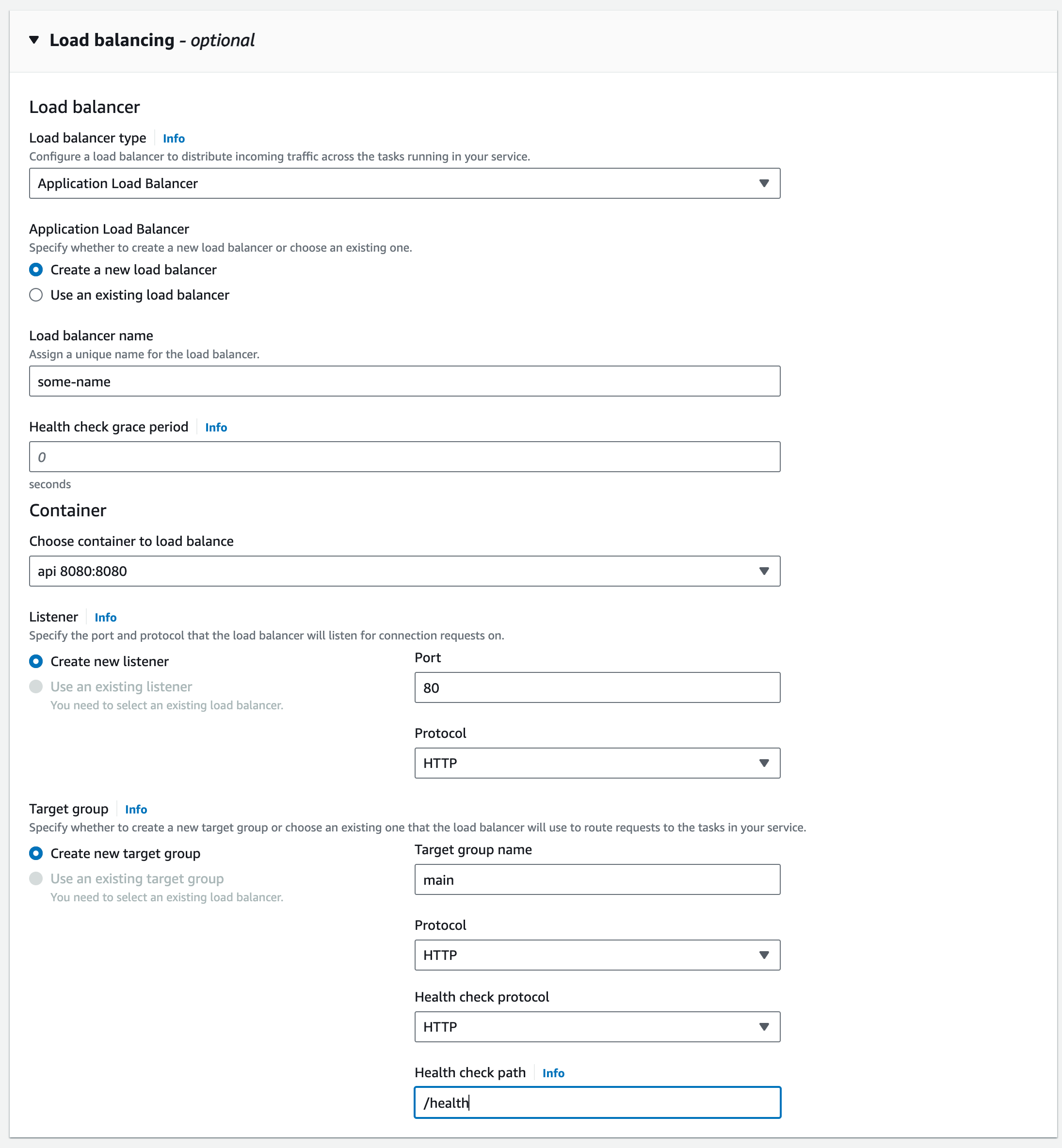Service Load Balancer
